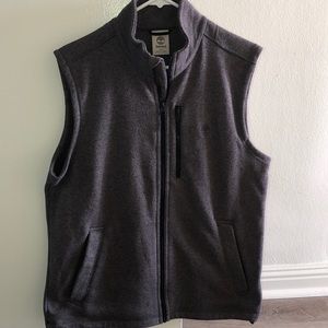 Men’s Timberland charcoal gray vest